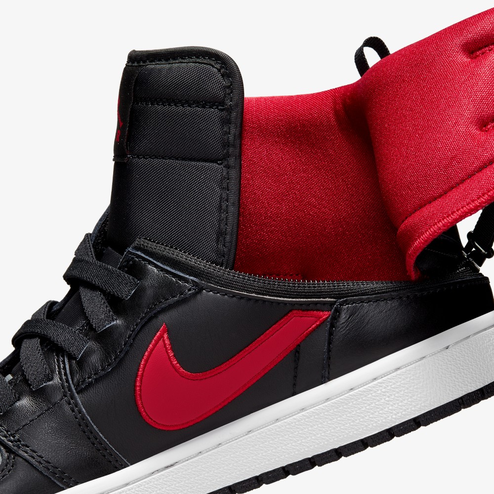 Air Jordan 1 High FlyEase Black Gym Red